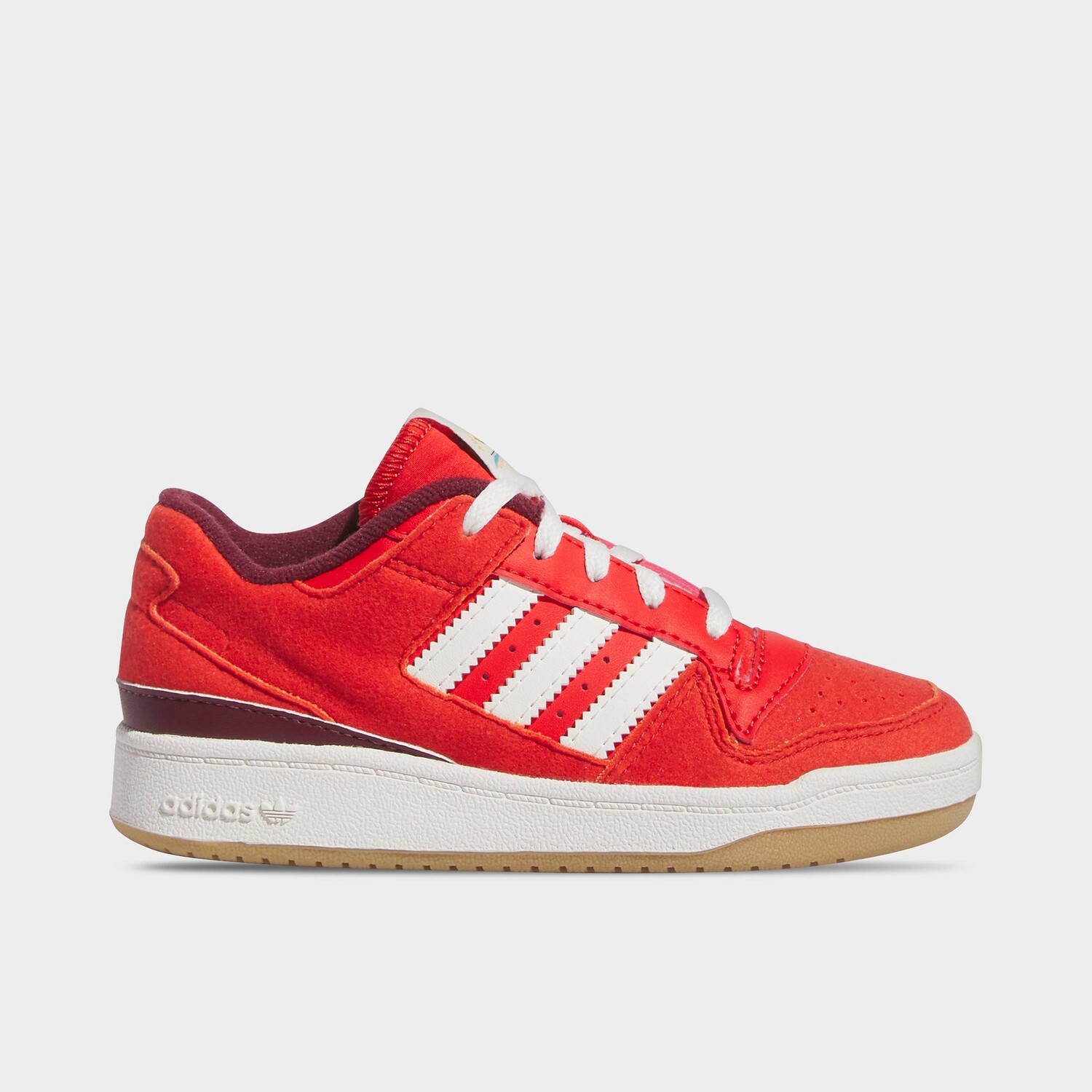 

Низкая повседневная обувь adidas Originals Forum для маленьких детей, красный