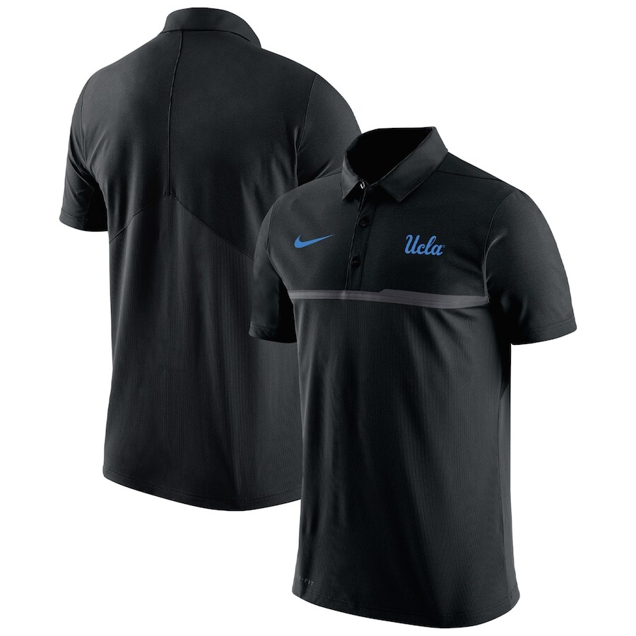 

Поло с коротким рукавом Nike Ucla Bruins, черный
