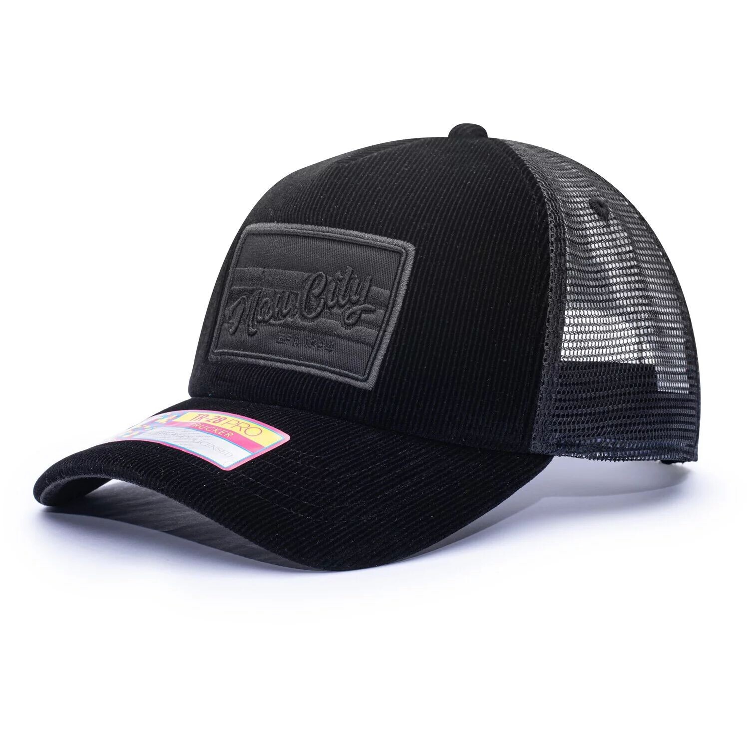 

Мужская черная кепка Manchester City Signature Trucker Snapback