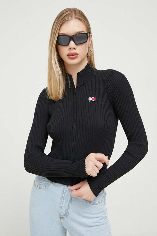 

Свитер Томми Джинс Tommy Jeans, черный