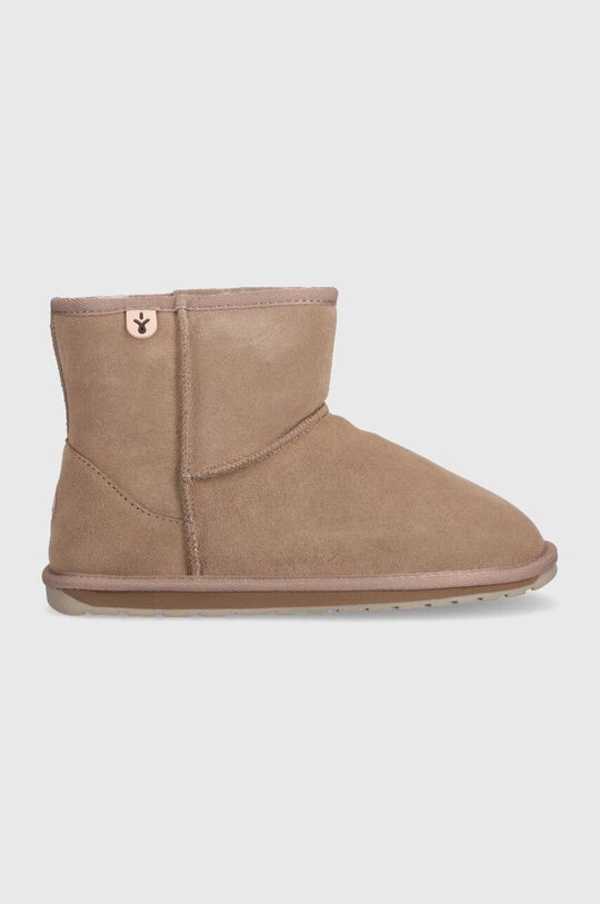 

Детские зимние ботинки Wallaby Mini Teens Emu Australia, бежевый