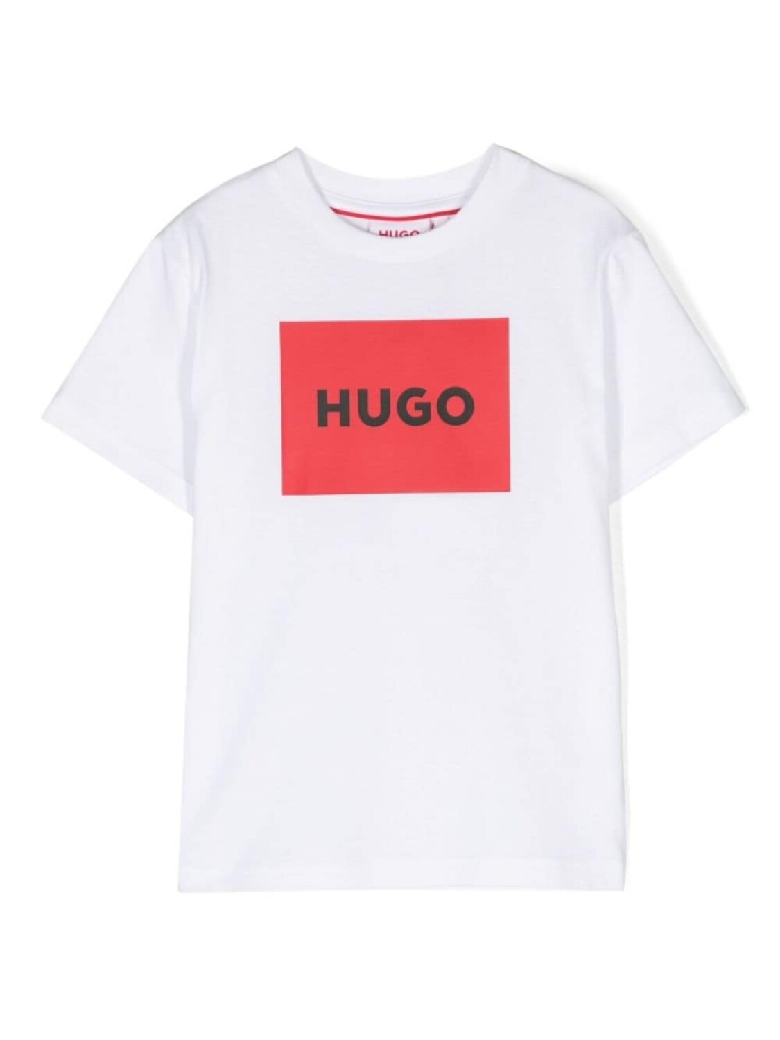 

HUGO KIDS футболка с логотипом, белый