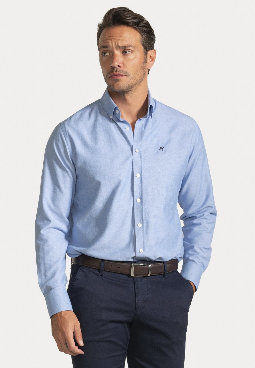 

Рубашка Regular Fit Oxford Williot, синий
