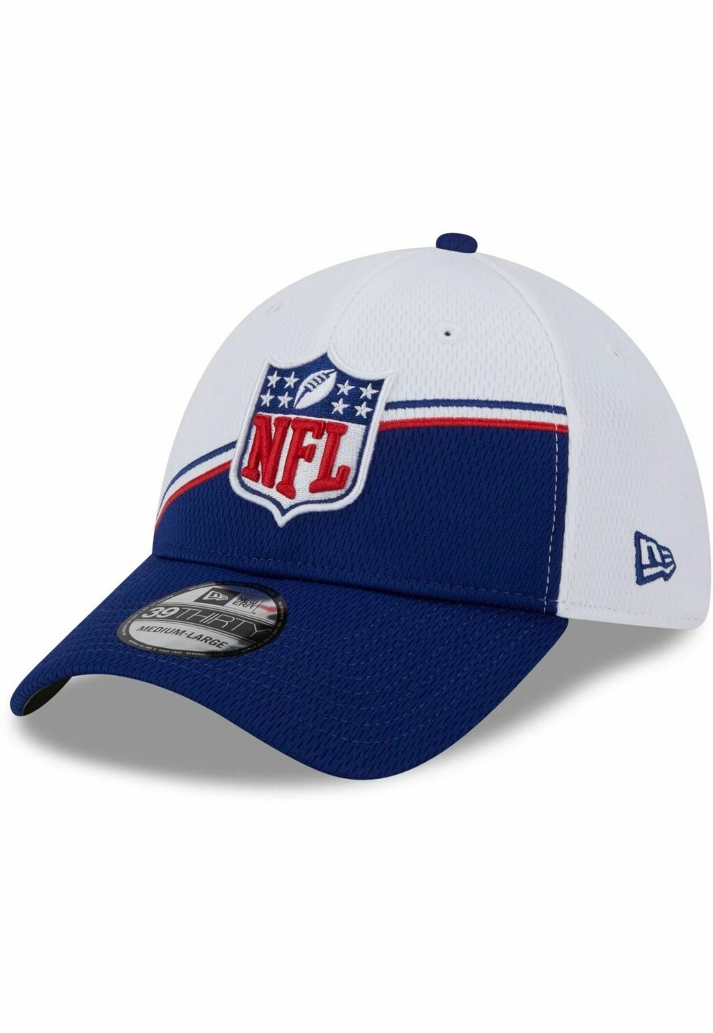 

Бейсболка 39THIRTY SIDELINE 2023 NFL SHIELD LOGO New Era, цвет white