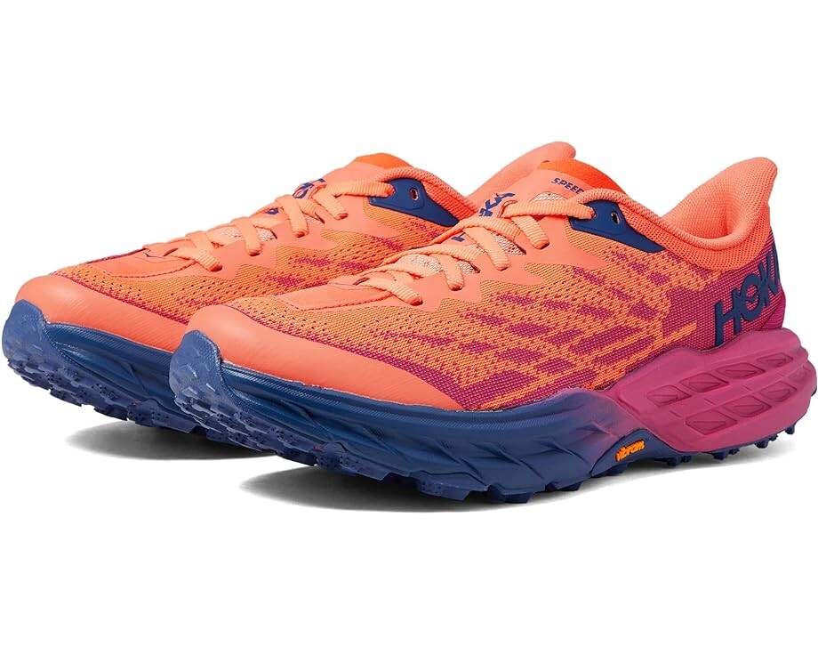 

Кроссовки Hoka Speedgoat 5, цвет Festival Fuchsia/Camellia