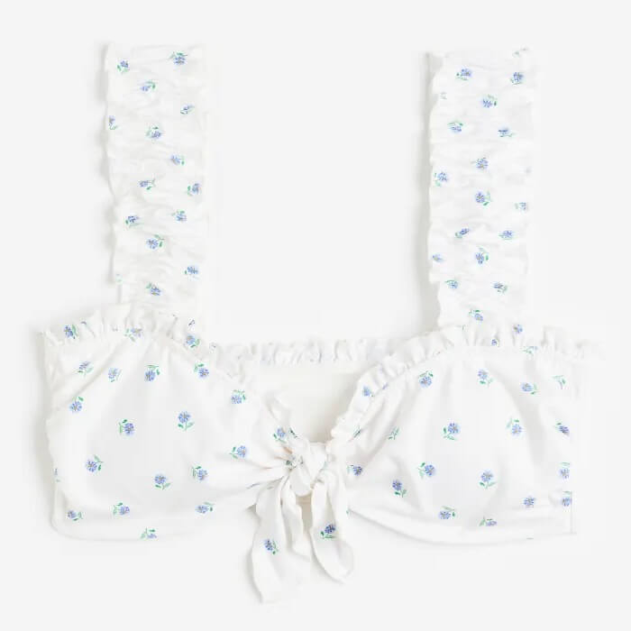 цена Лиф H&M Padded Bikini, белый