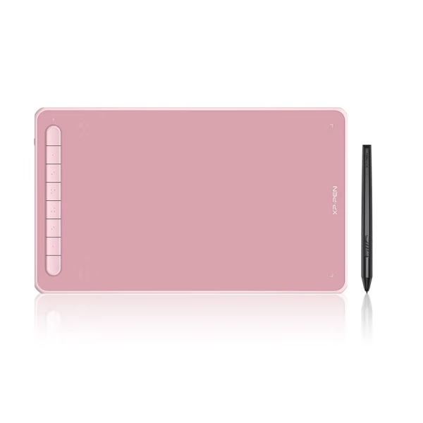 Графический планшет XP-Pen Deco LW, розовый графический планшет xp pen deco lw черный