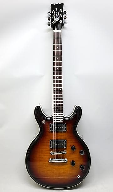 Электрогитара Eastwood Sidejack Black Widow Tone Chambered Mahogany Body Set Maple Neck 6-String Electric Guitar