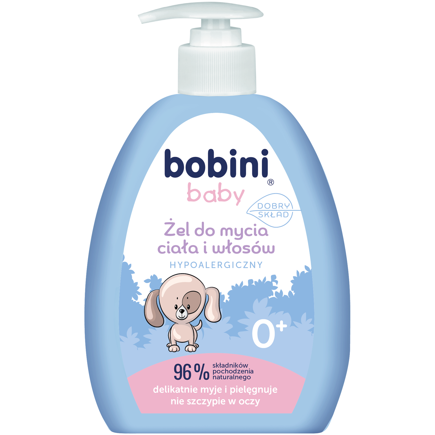 цена Bobini Kids гель для мытья тела и волос детский, 300 мл