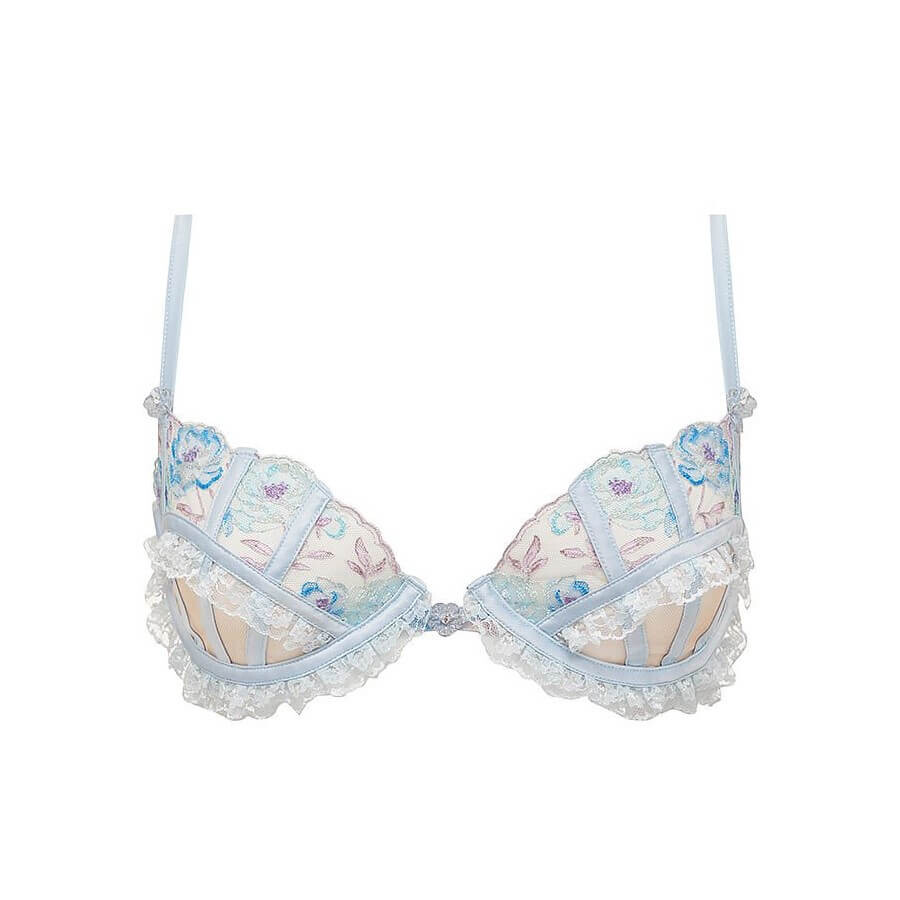 

Бюстгальтер на косточках For Love & Lemons Sorbet Rose, голубой