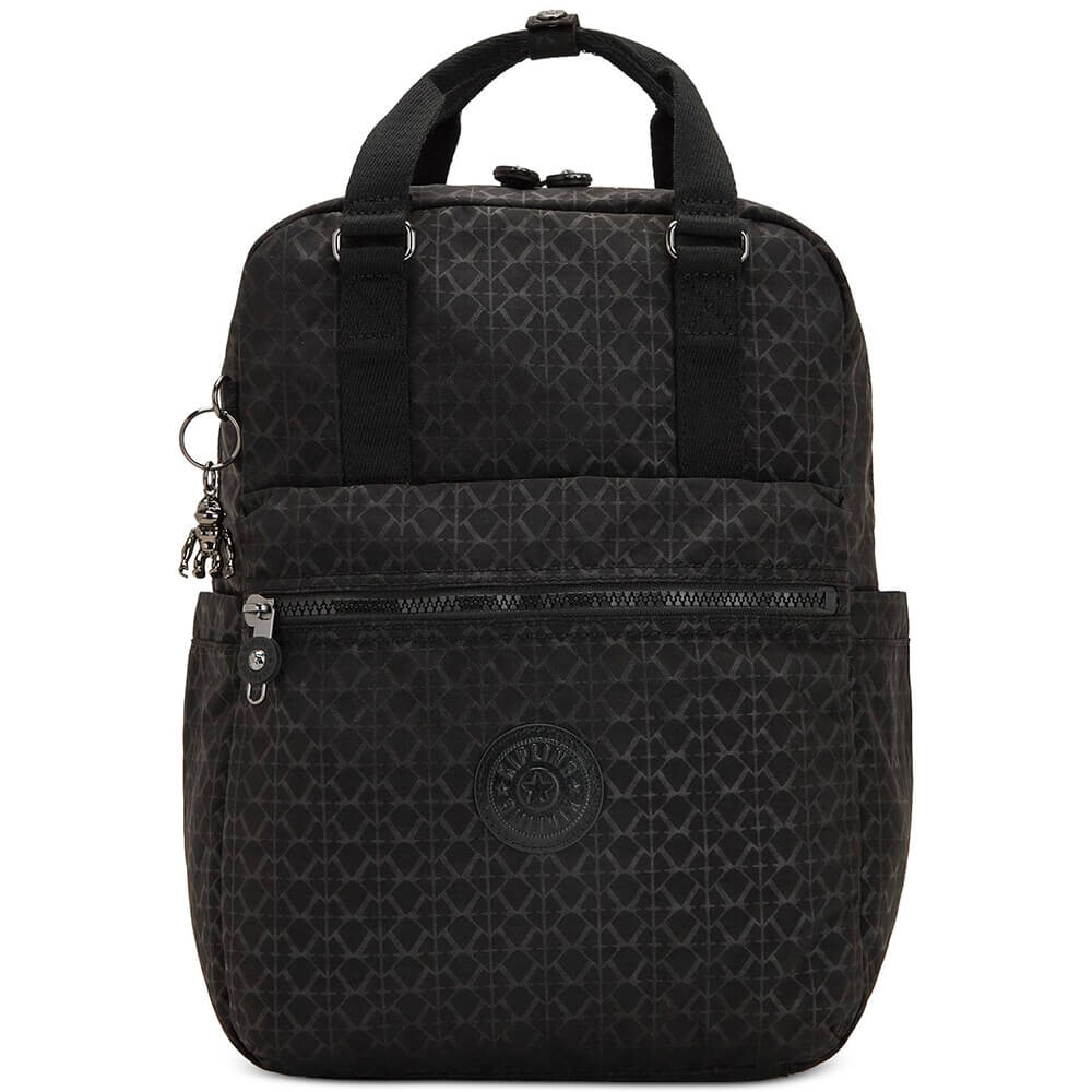 

Рюкзак Kipling Leelo Nylon Medium Zip-Topd, черный