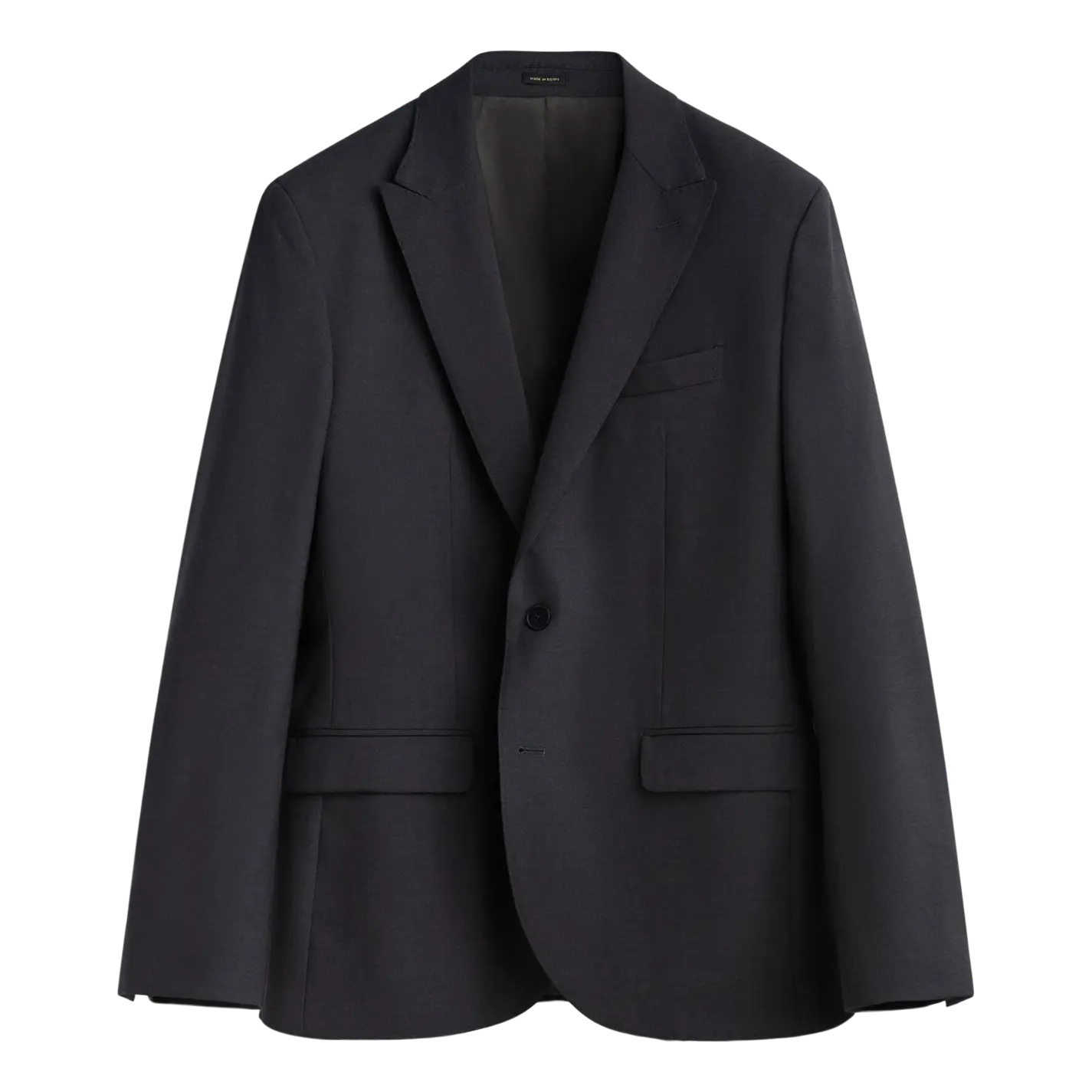 

Пиджак Massimo Dutti Bi-stretch Wool, серый