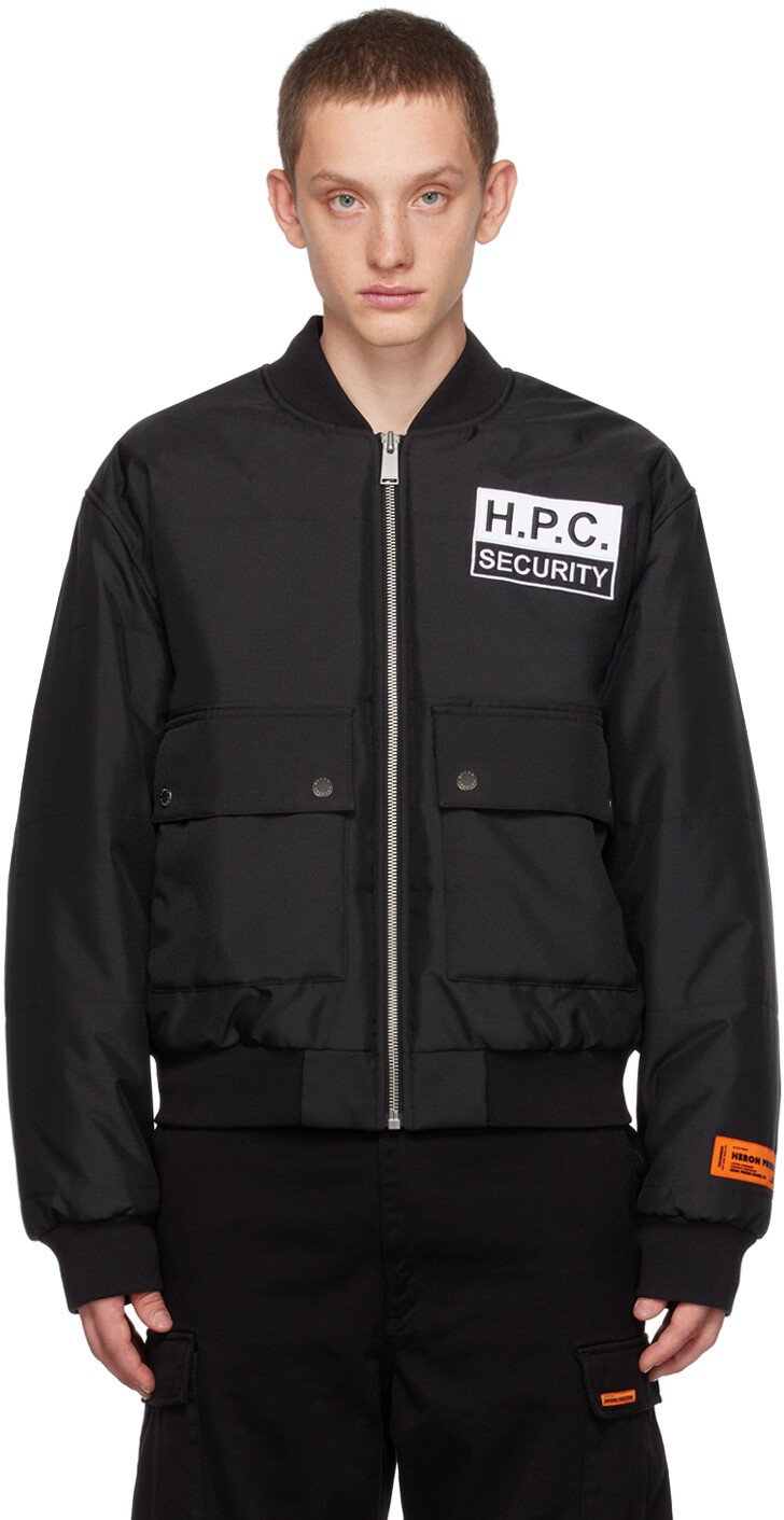 

Черный бомбер HPC Heron Preston