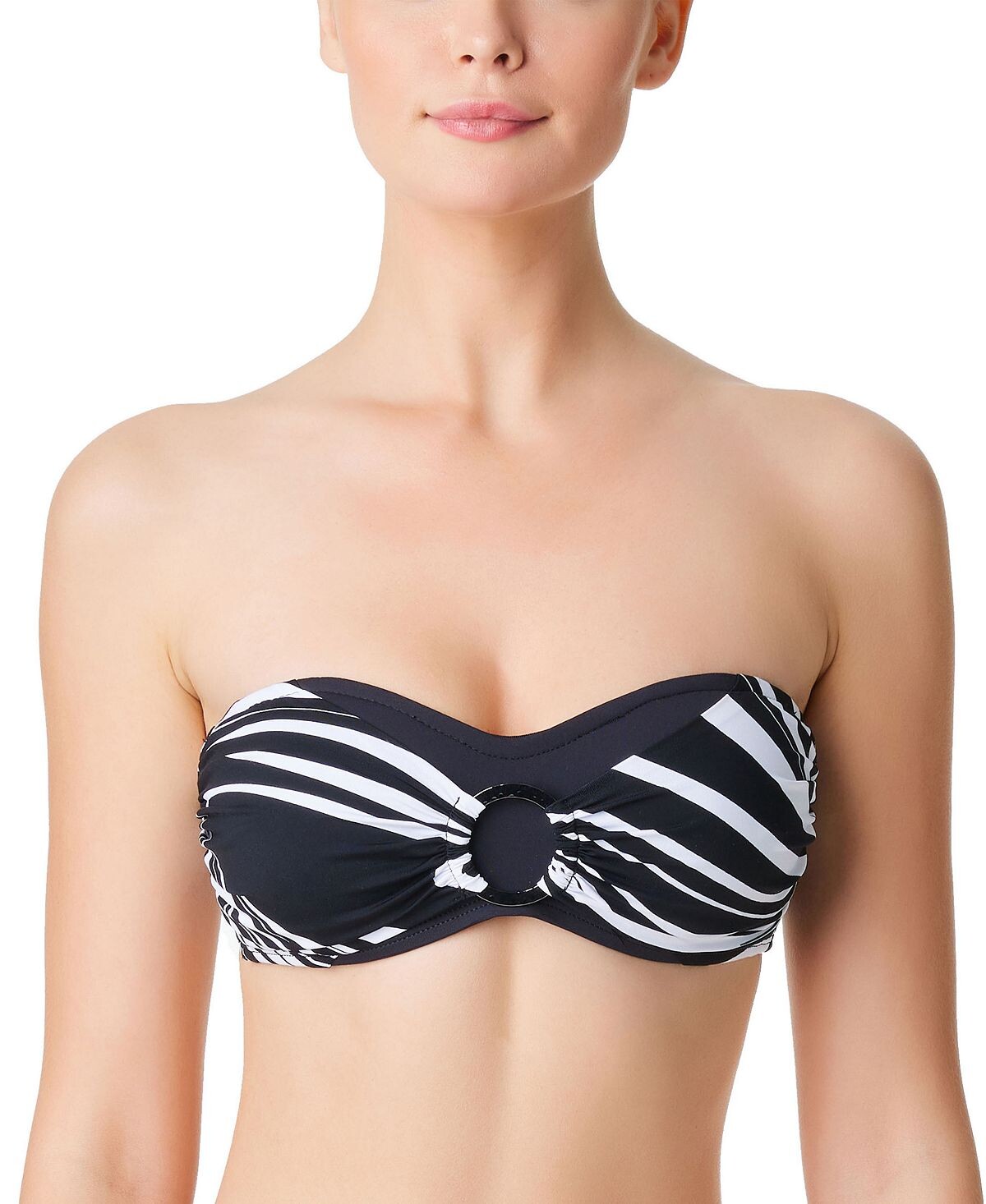 

Женский бикини-топ new wave convertible bandeau Bleu by Rod Beattie, черный
