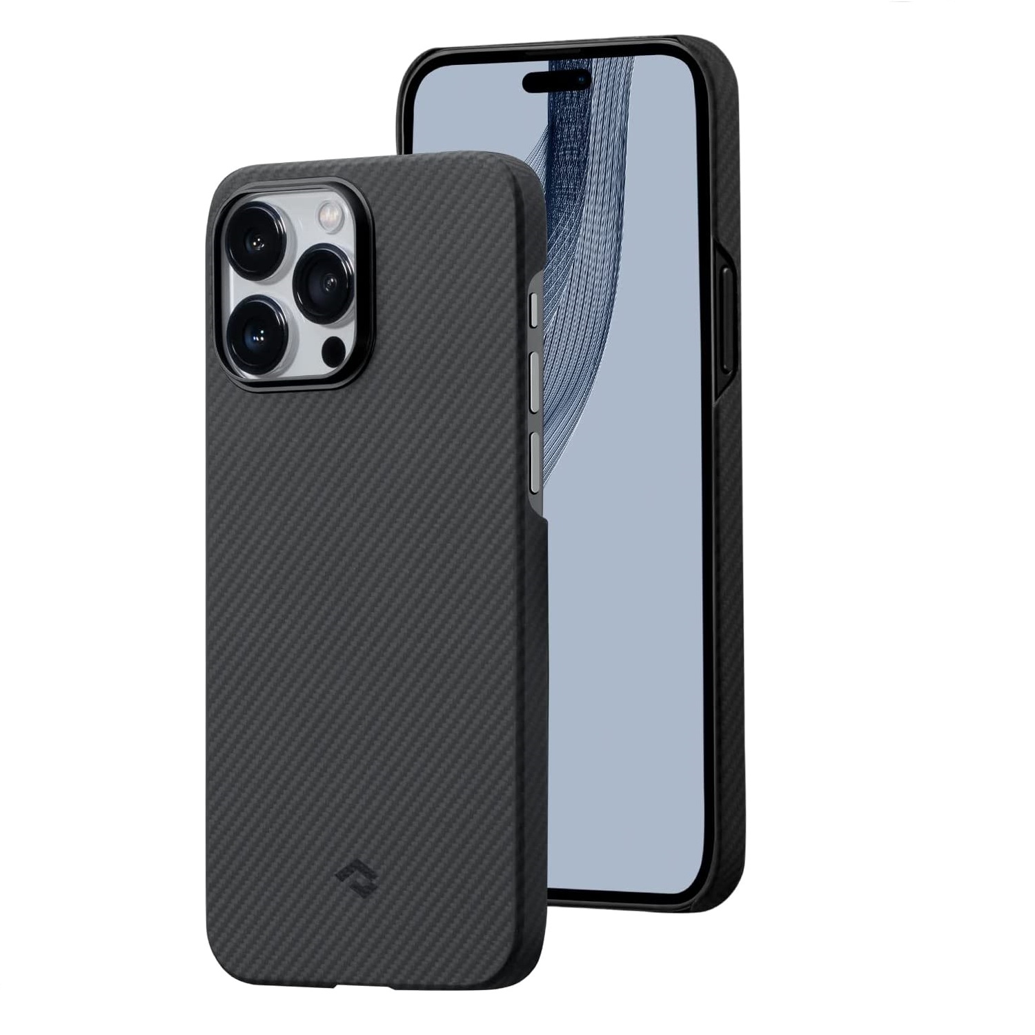 Чехол Pitaka MagEz Case 3 для iPhone 14 Pro, Black/Grey(Twill) противоударный чехол pitaka magez pro 3 ki1401pp для iphone 14 pro black grey twill