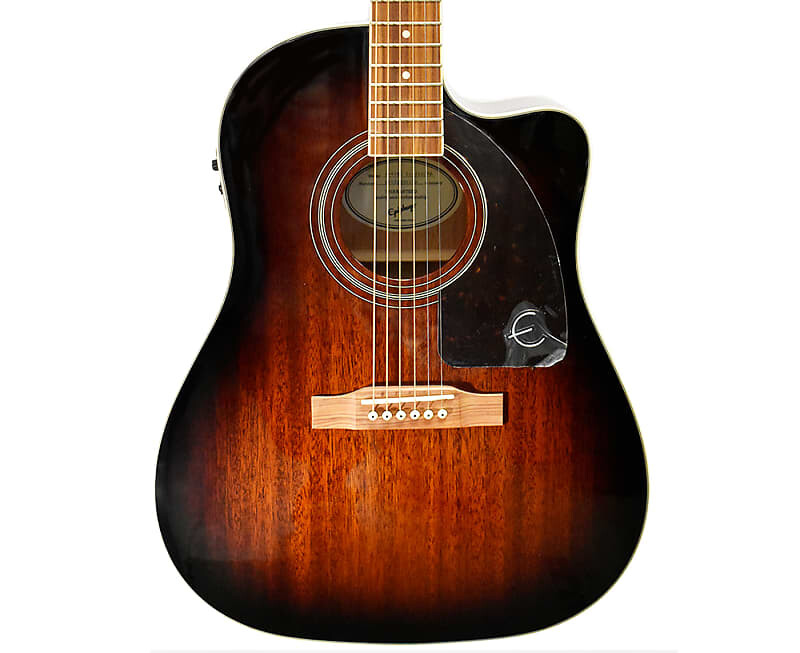 

Студийная электроакустическая гитара Epiphone J-45EC Mahogany Burst Epiphone J-45 Studio -Electric Guitar