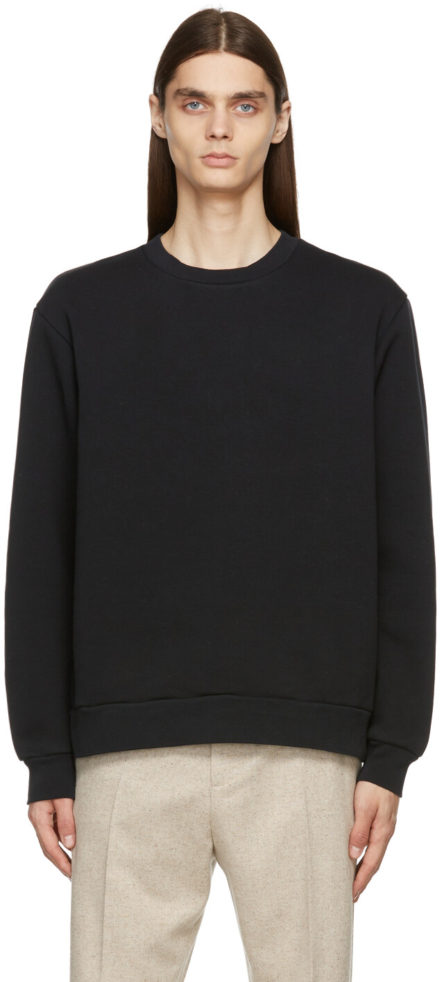 

Черный свитшот с начесом Acne Studios