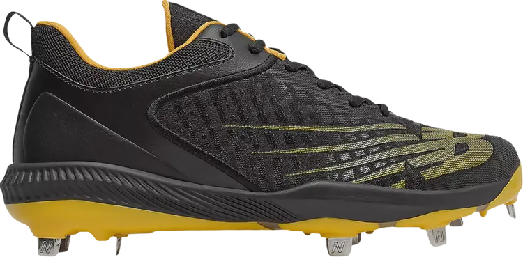 

Бутсы New Balance FuelCell 4040 v6 Metal 'Black Yellow', черный