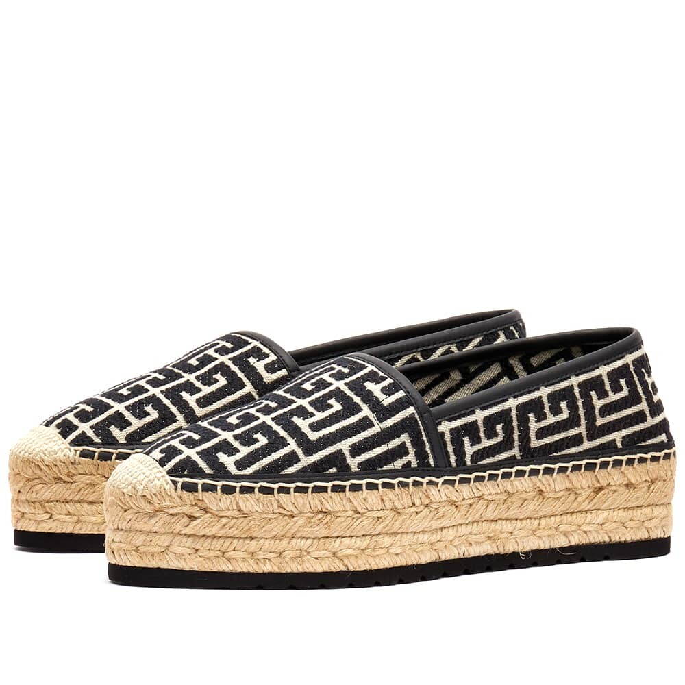 

Сандалии Balmain Monogram Espadrille