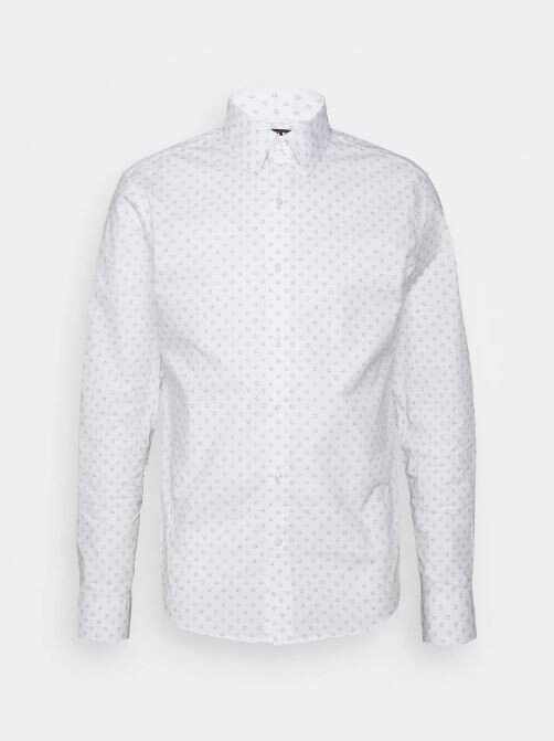 

Рубашка на пуговицах Michael Kors Slim Daisy Dot, белый