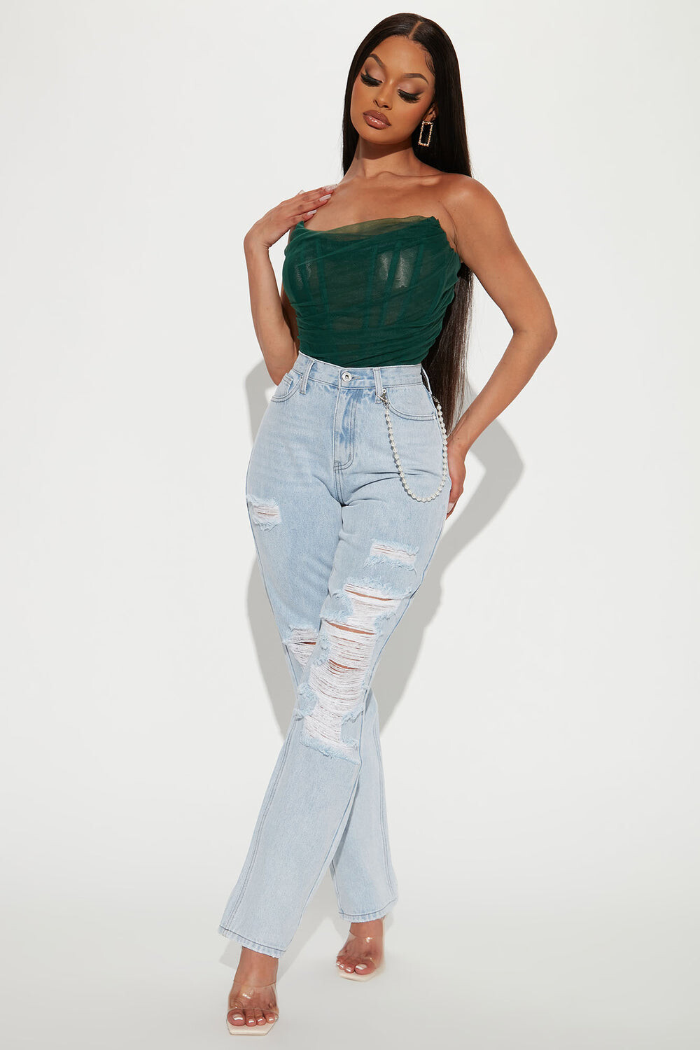

Джинсы Fashion Nova FN24483FT02, синий