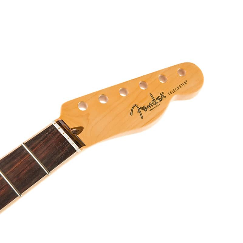 

Fender American Channel Bound Telecaster Neck 21 Medium Jumbo Frets - палисандр