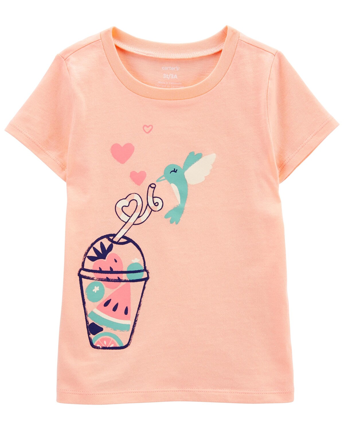 

Футболка Toddler Hummingbird Smoothie из джерси Carter's