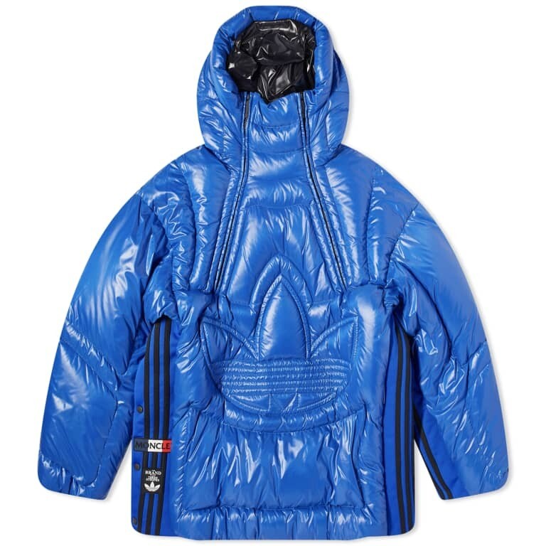 

Пуховик Chambery Trifoil от Moncler Genius x adidas Originals, синий