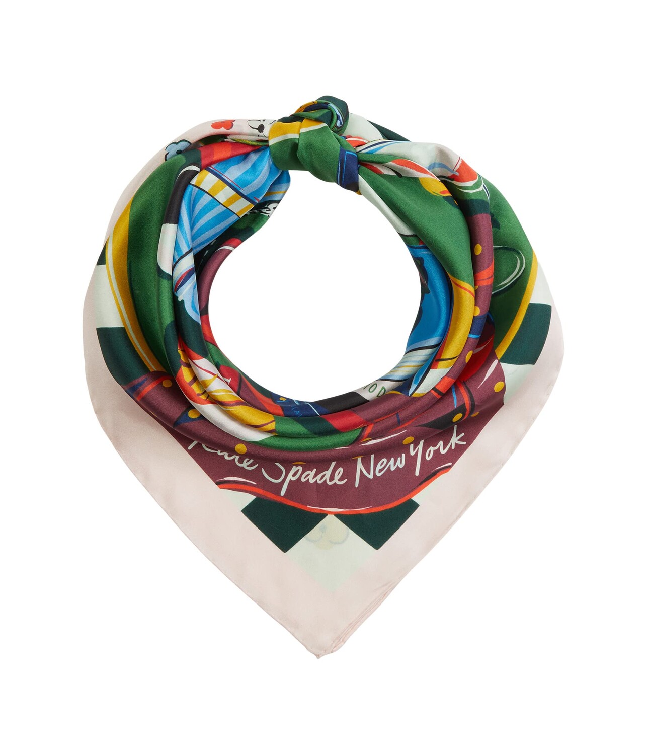 

Шарф Kate Spade New York, Tablescape Silk Square
