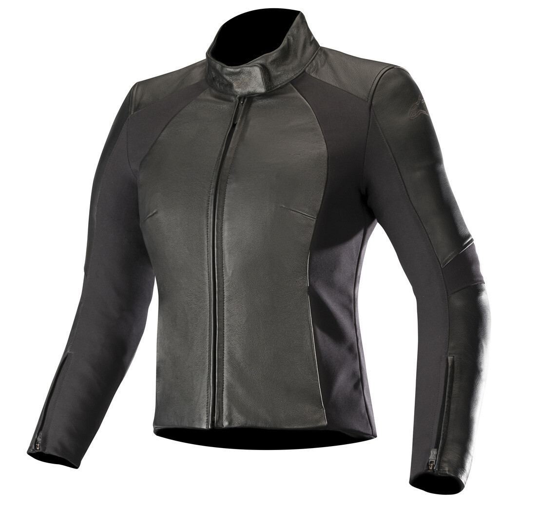 

Alpinestars Vika v2 Женщин мотоцикл кожаной куртке, черный