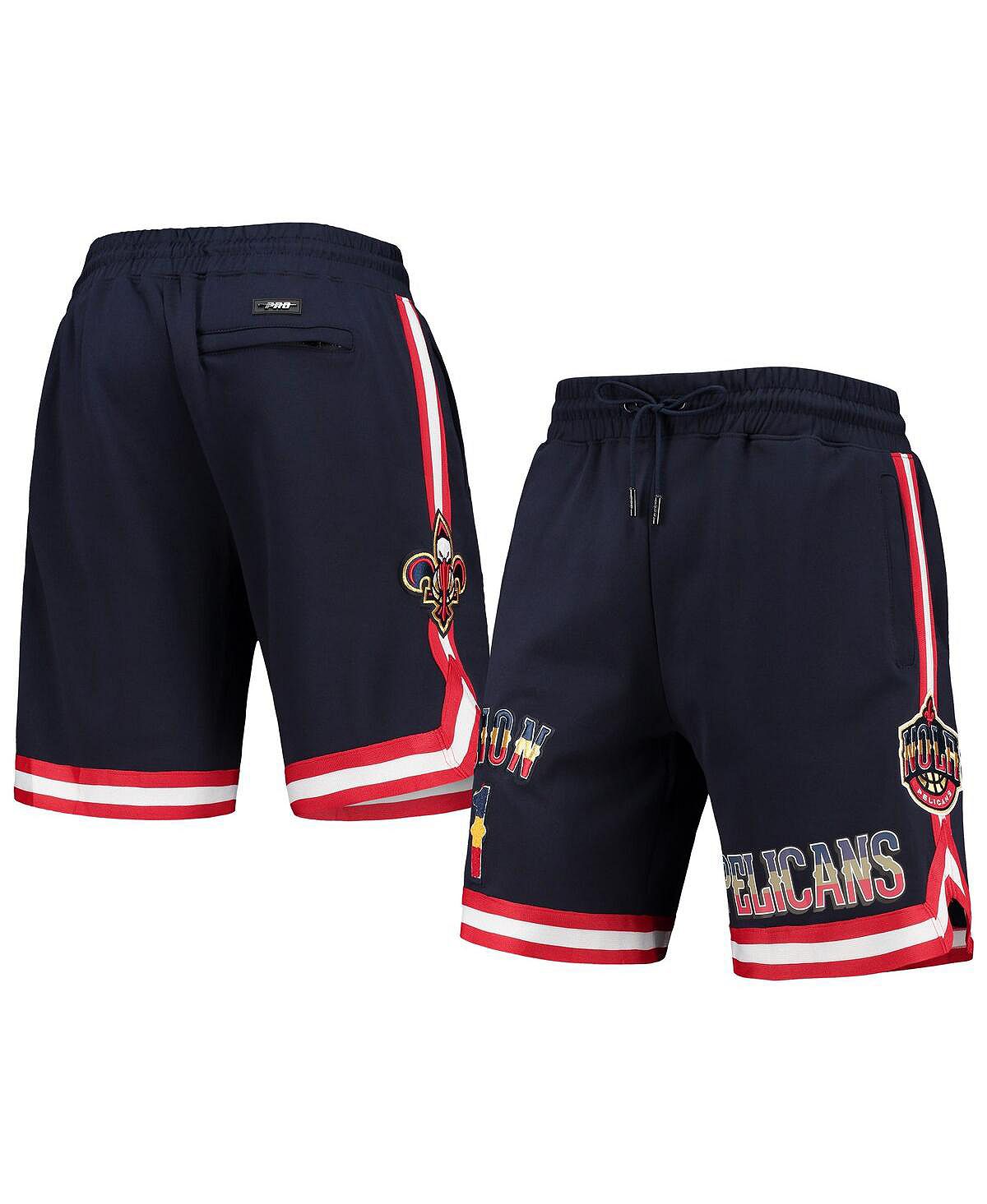 цена Мужские шорты zion williamson navy new orleans pelicans team logo Pro Standard, синий