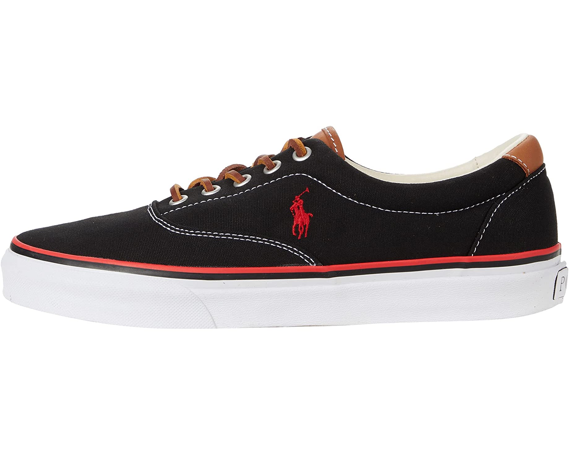 Кроссовки Keaton-Pony Sneaker Polo Ralph Lauren, черный - фото