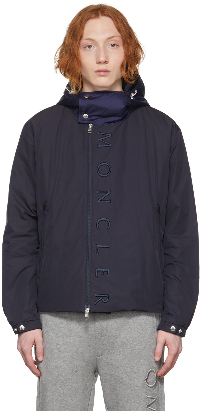 

Темно-синий короткий пуховик Colonsay Moncler