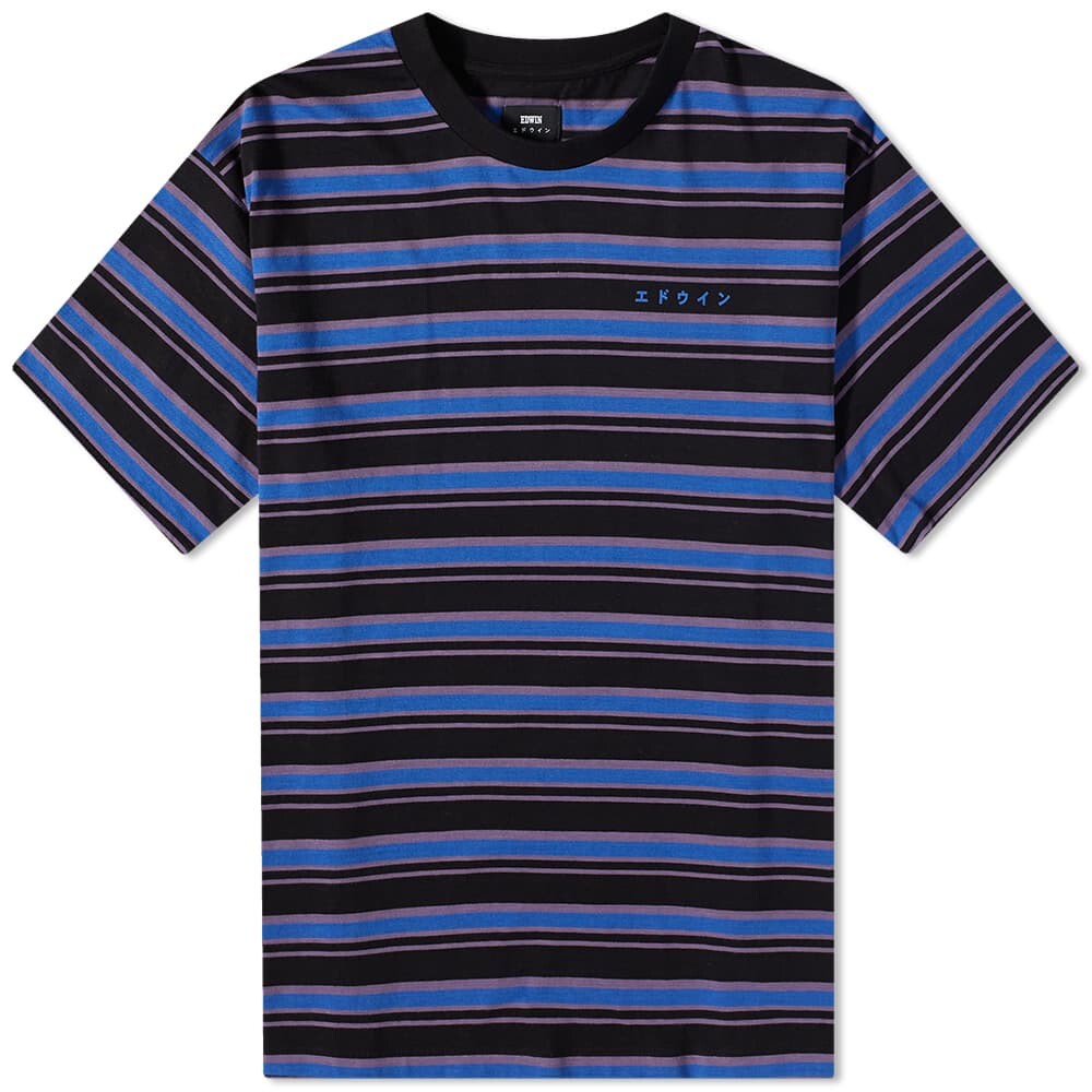 

Футболка EDWIN Quarter Stripe Tee