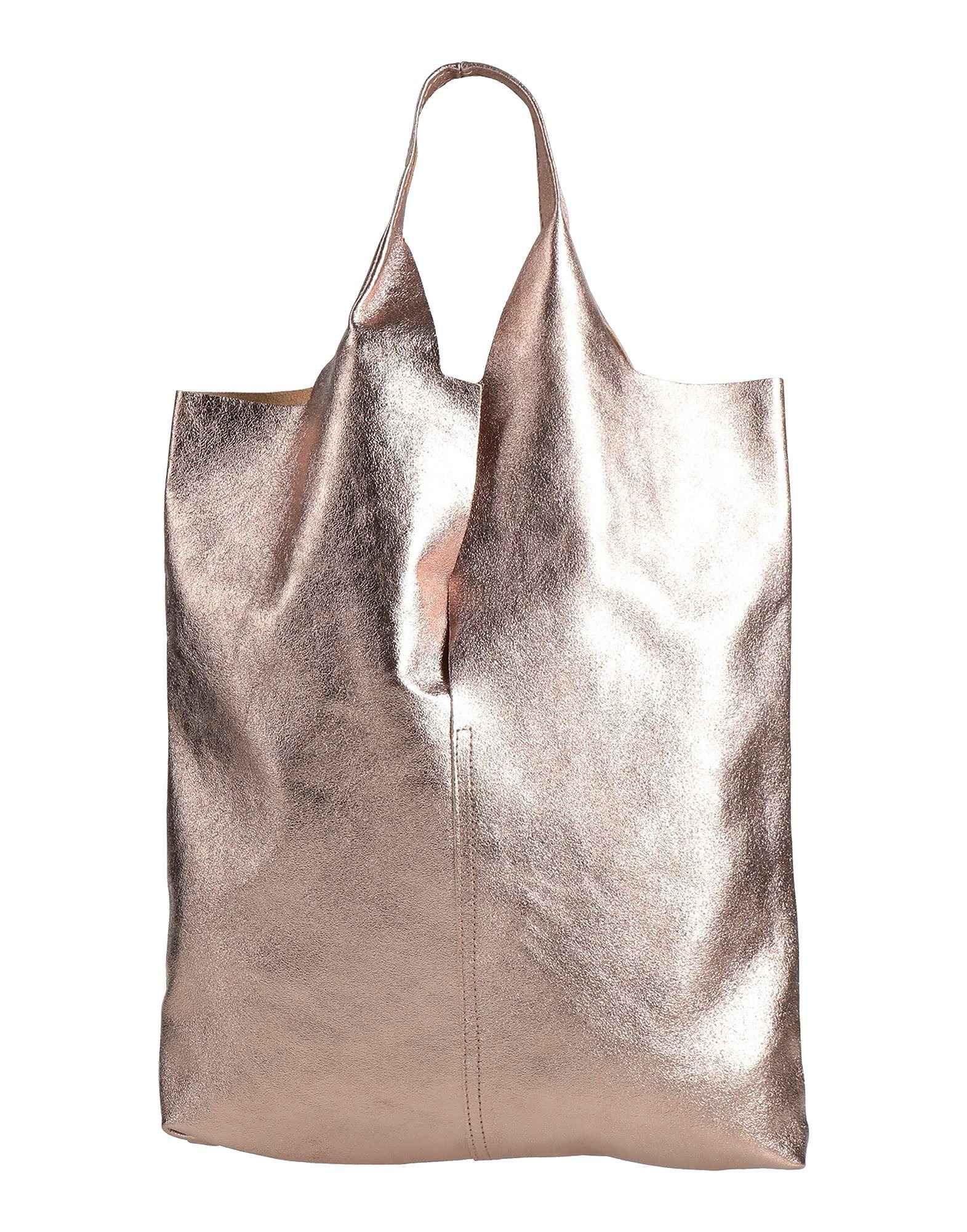 Сумка My-Best Bags, бронзовый сумка кожаная на три входа мягкая ручка пудра polina