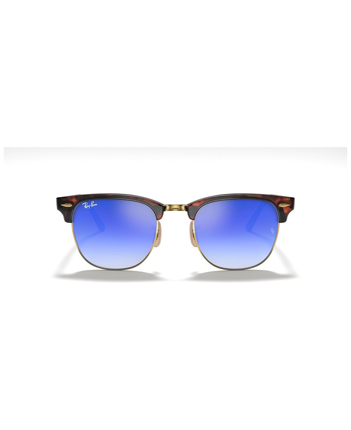 

Солнцезащитные очки, rb3016 clubmaster flat lenses gradient Ray-Ban, мульти