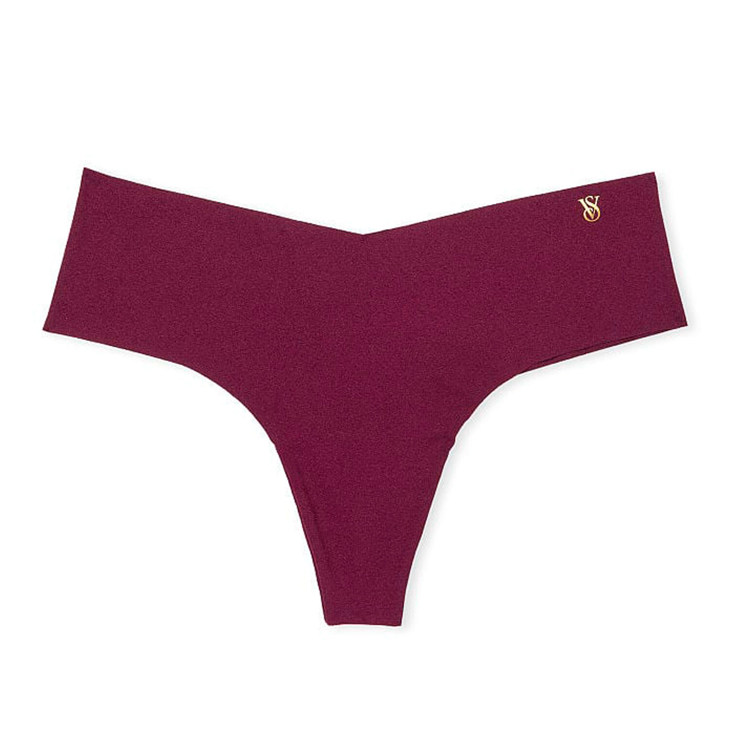 

Трусики-стринги Victoria's Secret Sexy Illusions No-Show Thong, бордовый