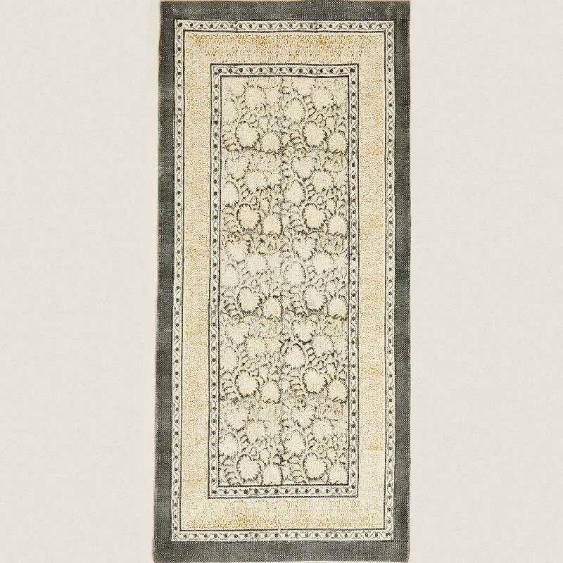 

Ковер с принтом Zara Home Block Print 70Х200, серый