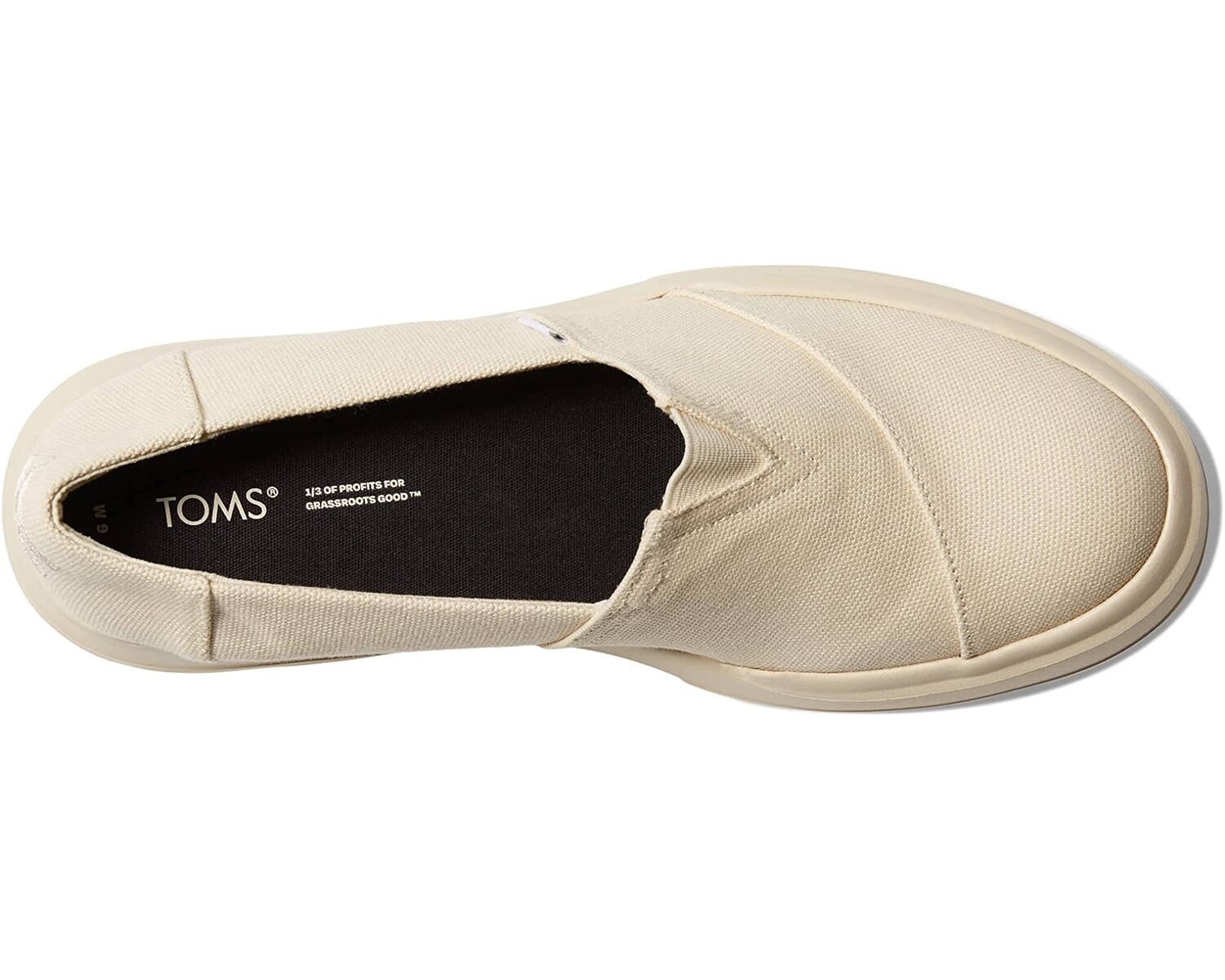 

Лоферы Alpargata Combat Low TOMS, бежевый