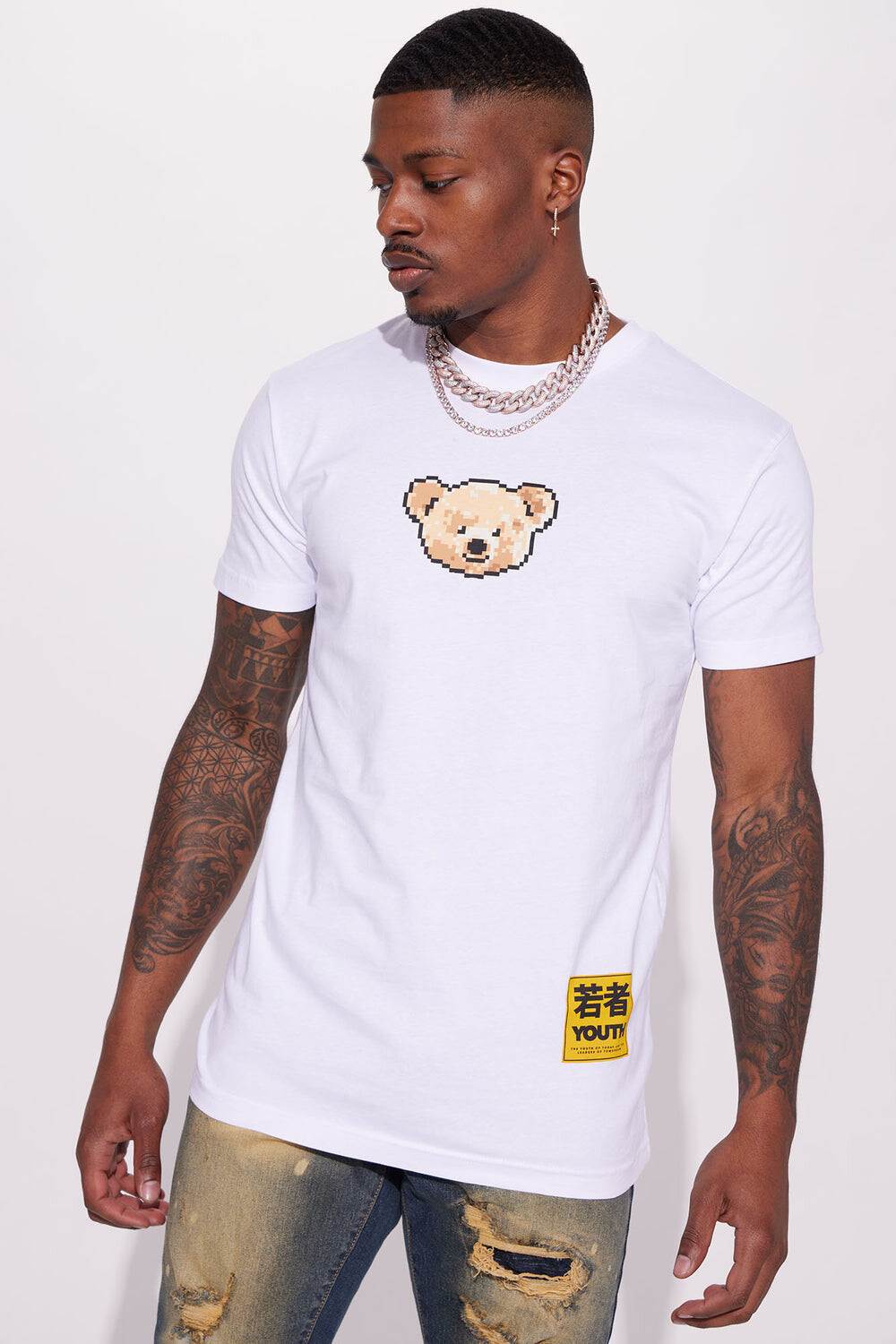 

Футболка Fashion Nova SPDN2200, белый