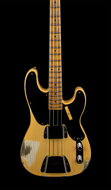 

Fender Custom Shop Limited Edition 1951 Precision Bass Heavy Relic - Aged Nocaster Blonde #3480