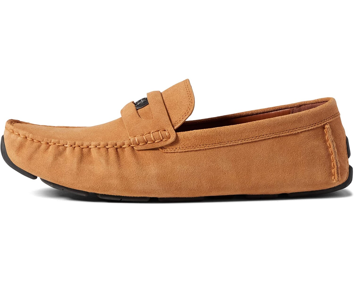 

Лоферы C Coin Suede Driver COACH, светлый верблюд