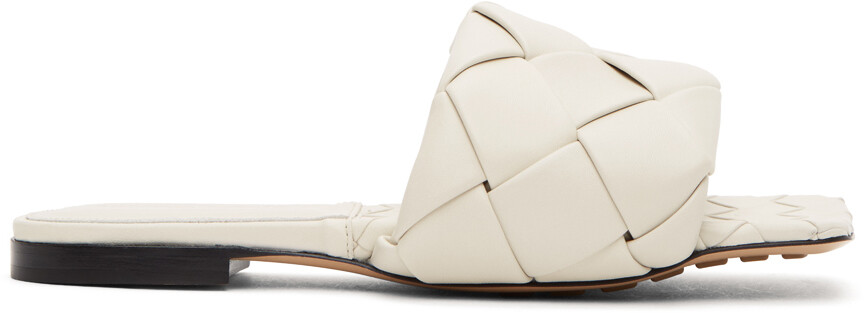 

Сандалии на плоской подошве Off-White Intrecciato Lido Bottega Veneta