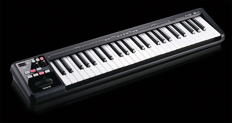 

Контроллер MIDI-клавиатуры Roland A-49 — черный FP-30X-BK Keyboard - Black