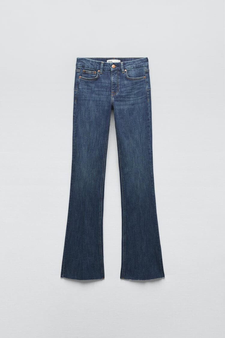 

Джинсы Zara Zw The Contour Bootcut, синий