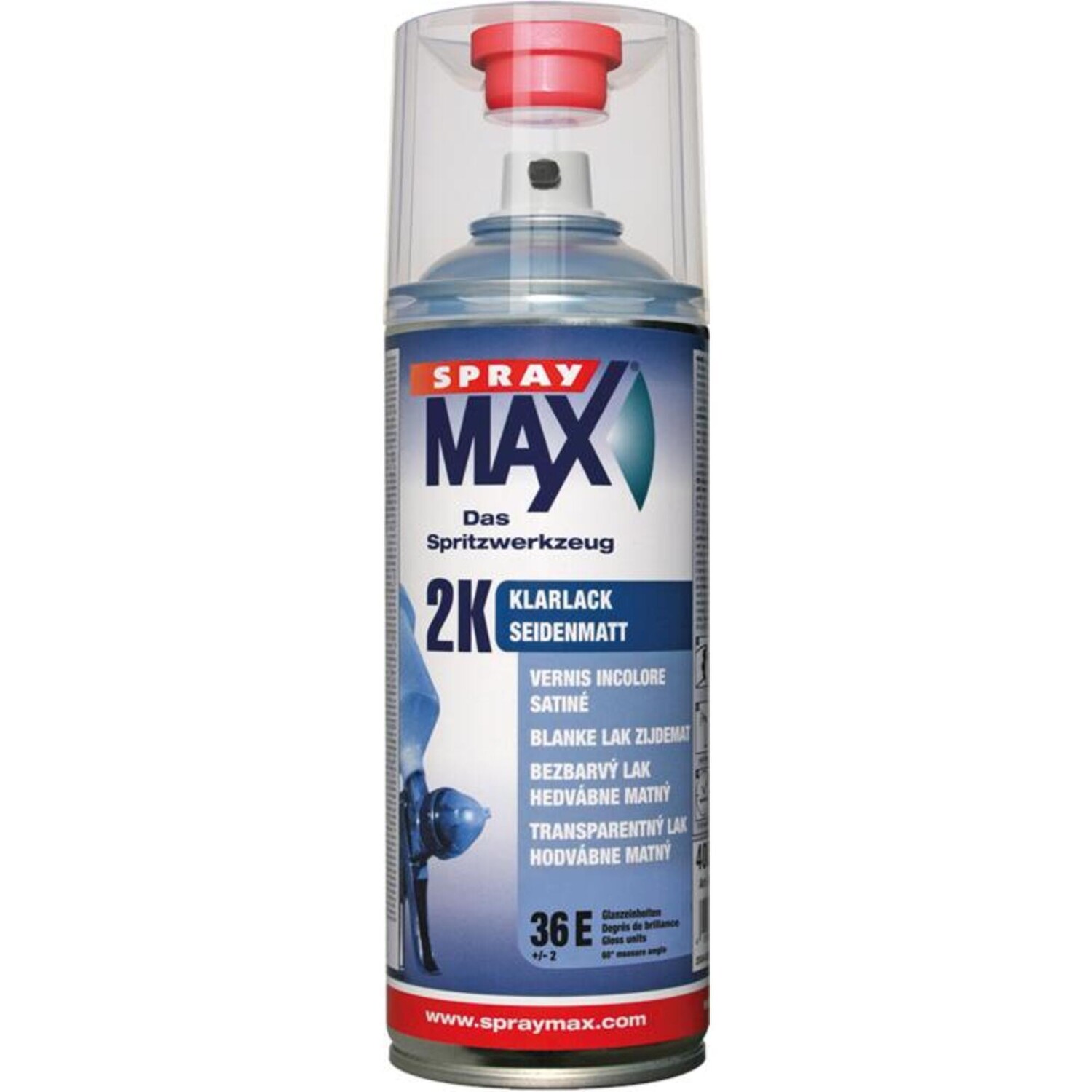 

Спрей для верхнего покрытия SprayMax 2K 400мл черный YACHTICON, черный