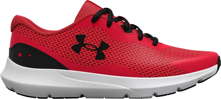 

Кроссовки Under Armour Surge 3 GS Red White, красный
