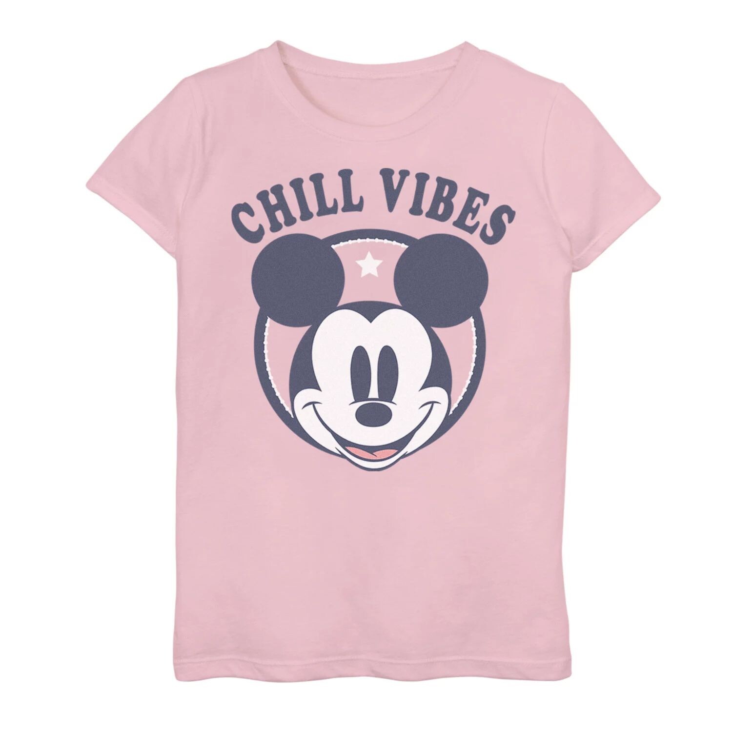 

Футболка с рисунком Микки Мауса для девочек 7–16 лет Disney's Chill Vibes Disney
