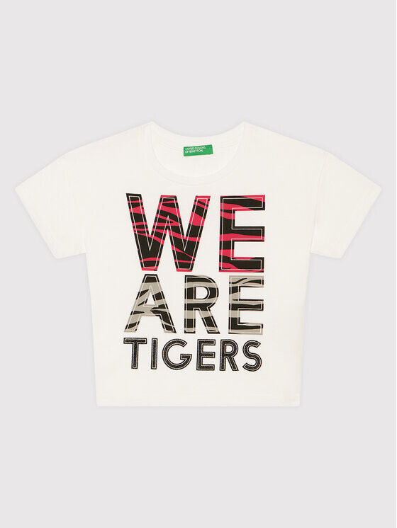 

Футболка свободного покроя United Colors Of Benetton, белый
