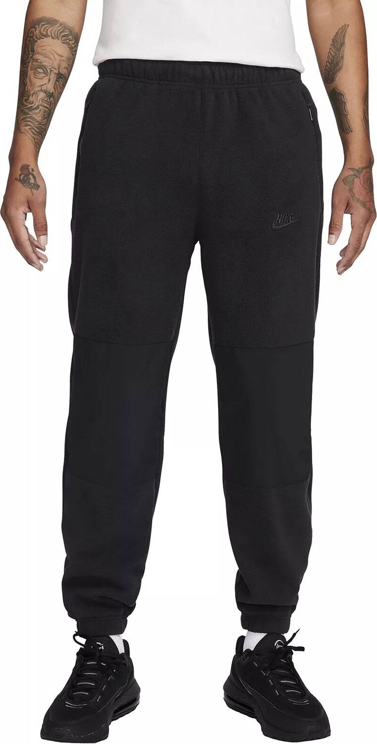 

Мужские флисовые брюки Nike Club из флиса, черный